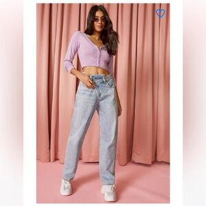 AGOLDE Criss Cross Upsized Jean in Suburbia Size 31 Blue